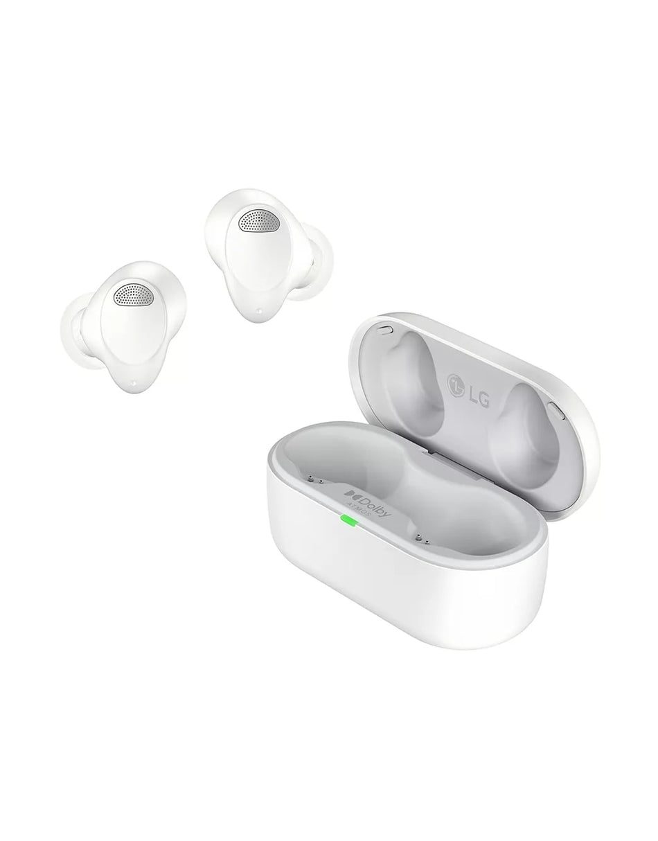 LG TONE Free ® T80 Dolby Atmos® True Wireless Bluetooth Earbuds, White
