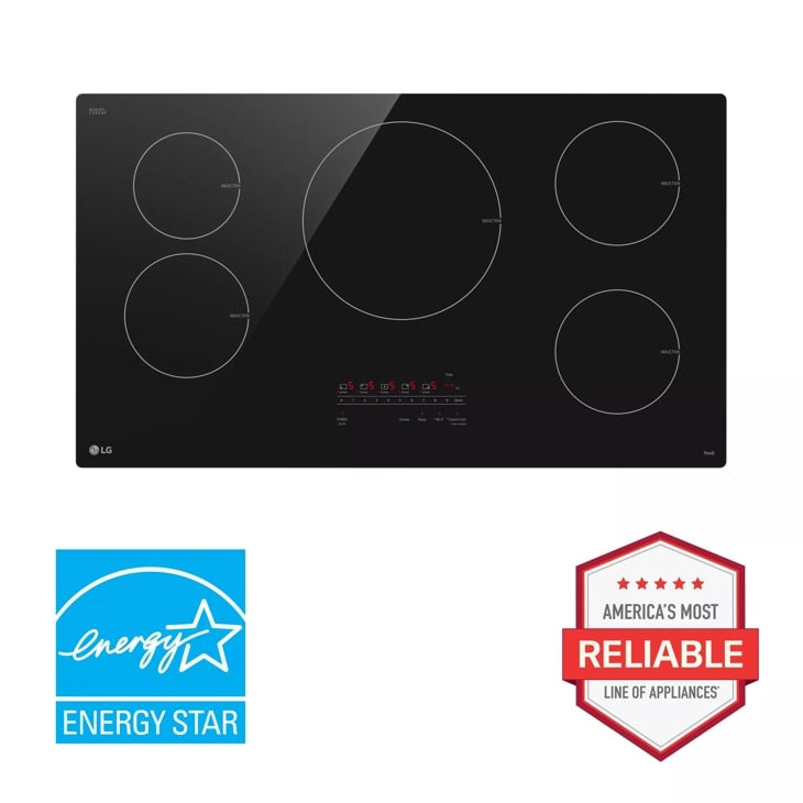 36” Smart Induction Cooktop with UltraHeat™ 4.3kW Element