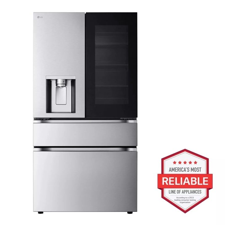 29 cu. ft. Smart InstaView® Standard-Depth MAX™ 4-Door French Door Refrigerator with Full-Convert Drawer™