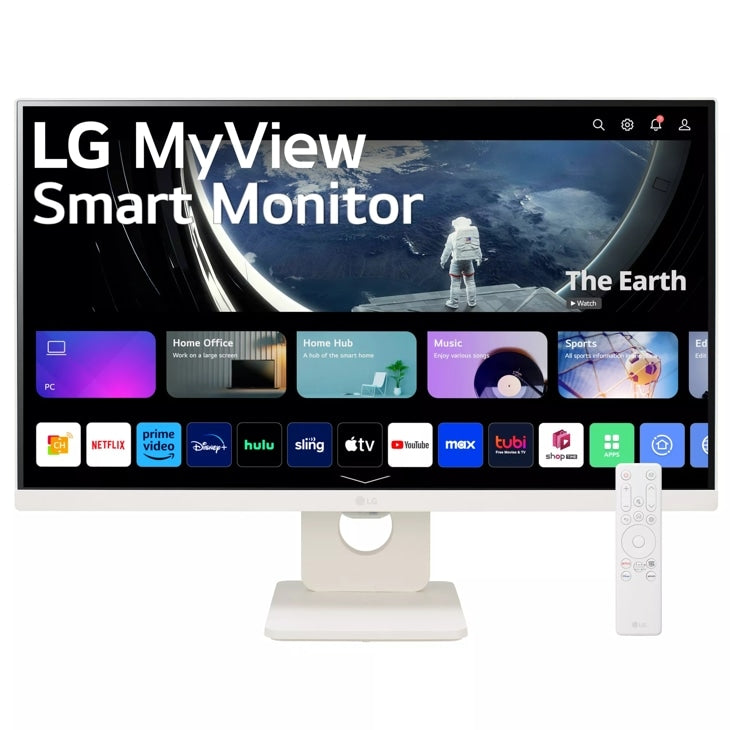 25" MyView Smart Monitor Full HD IPS with webOS and Built-in Speakers