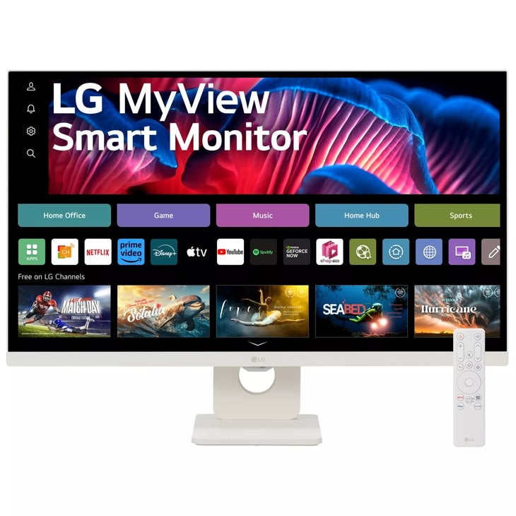 27" MyView Smart Monitor 4K UHD IPS with webOS and USB Type-C™