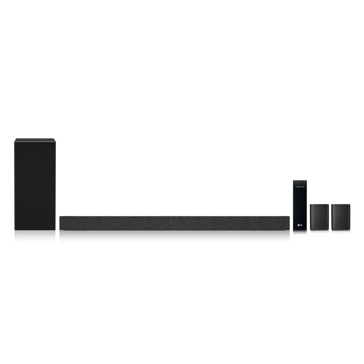 LG SPD7R 7.1 Channel High Res Audio Sound Bar with Rear Speaker Kit
