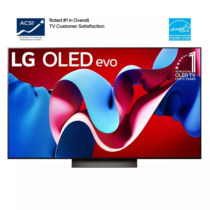 55 inch Class LG OLED evo C4 4K Smart TV 2024