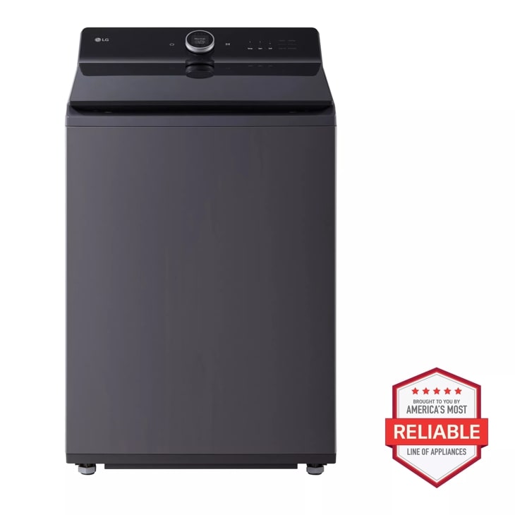 5.5 cu.ft. Mega Capacity Smart Top Load Washer with EasyUnload™, AI Sensing, ezDispense®, Water Faucet & LCD Digital Dial Control