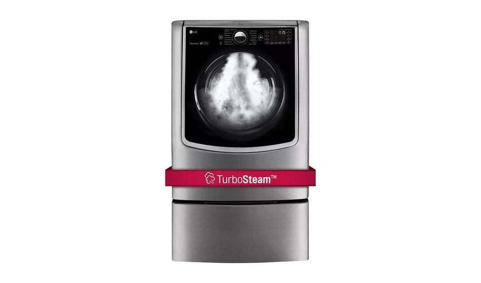 9.0 cu. ft. Large Smart wi-fi Enabled Electric Dryer w/ TurboSteam™