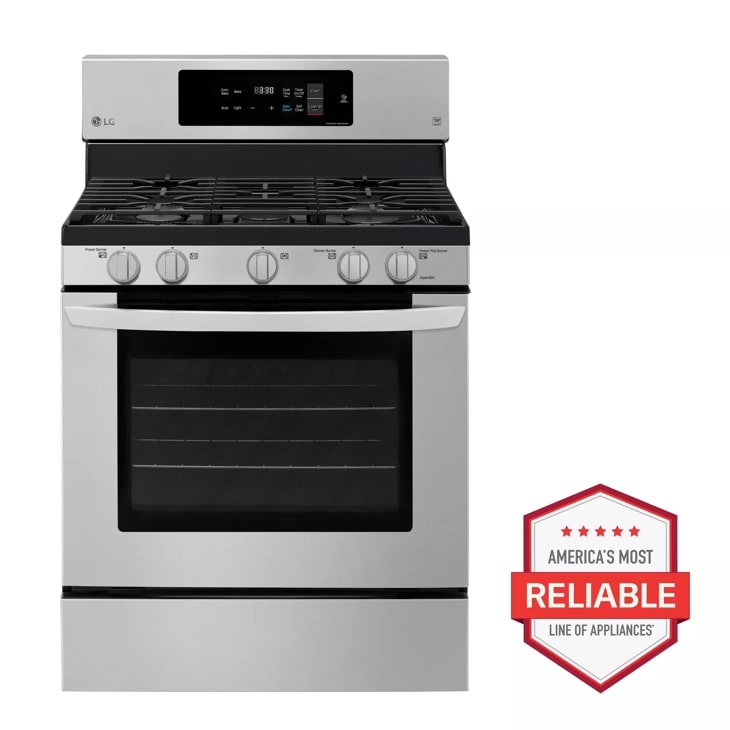 5.4 cu. ft. Gas Single Oven Range with Fan Convection and EasyClean®