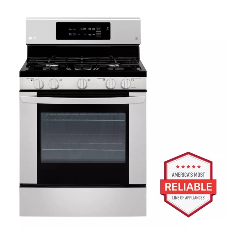 5.4 cu. ft. Gas Single Oven Range with EasyClean®