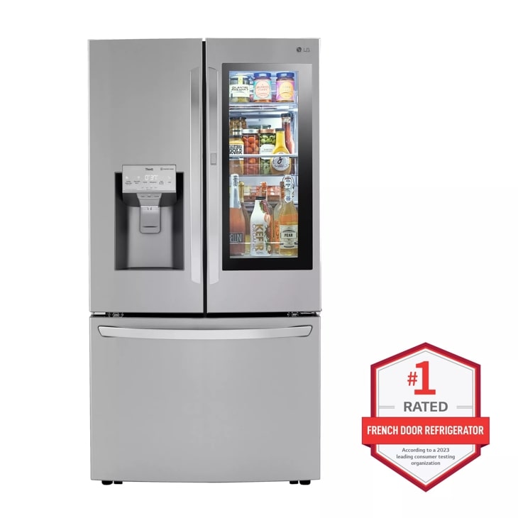 24 cu. ft. Smart InstaView™ Door-in-Door® Counter-Depth Refrigerator with Craft Ice™