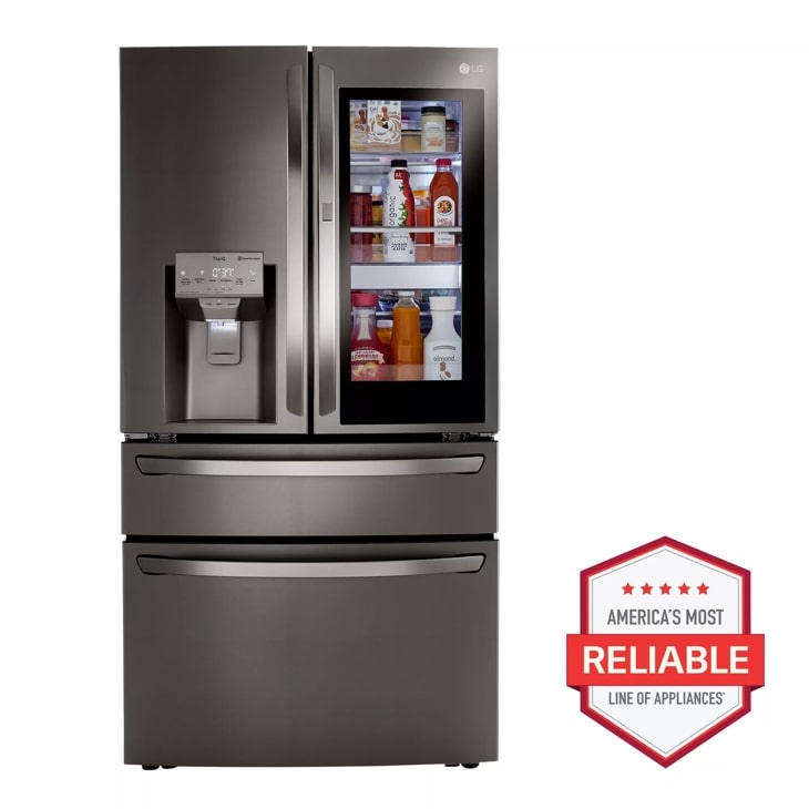 23 cu. ft. Smart InstaView™ Door-in-Door® Counter-Depth Refrigerator with Craft Ice™