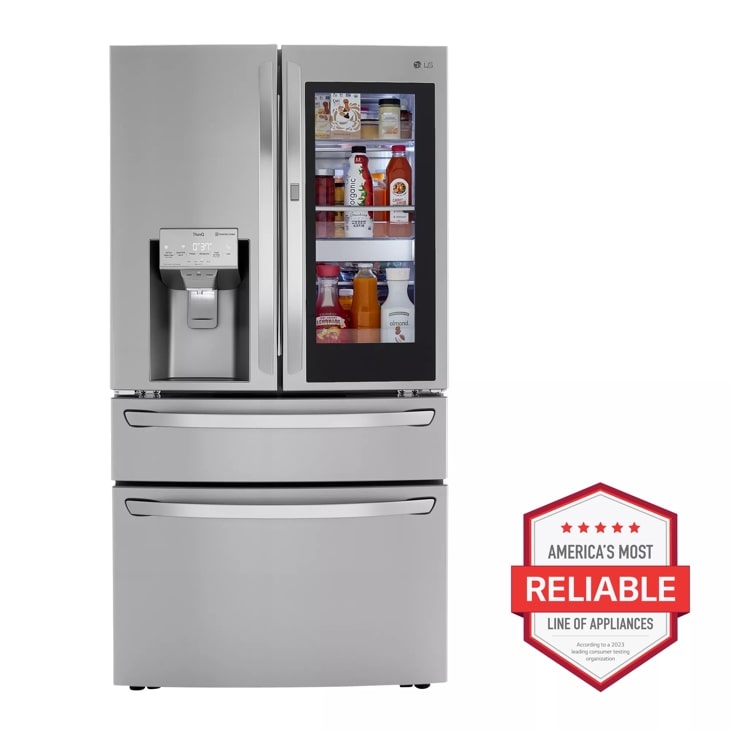 23 cu. ft. Smart wi-fi Enabled InstaView® Door-in-Door® Counter-Depth Refrigerator with Craft Ice™ Maker