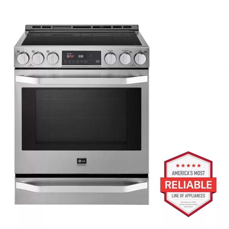 LG STUDIO 6.3 cu. ft. Induction Slide-in Range with ProBake Convection® and EasyClean®