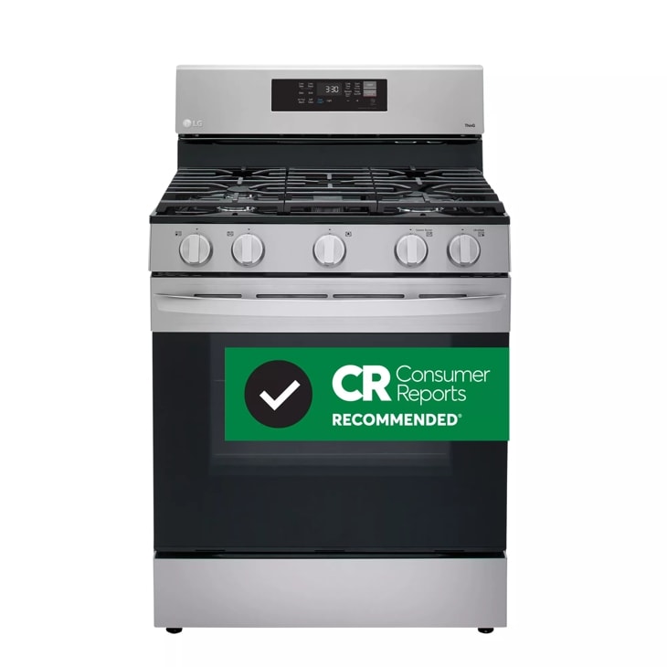 5.8 cu ft. Smart Wi-Fi Enabled Fan Convection Gas Range with Air Fry & EasyClean®