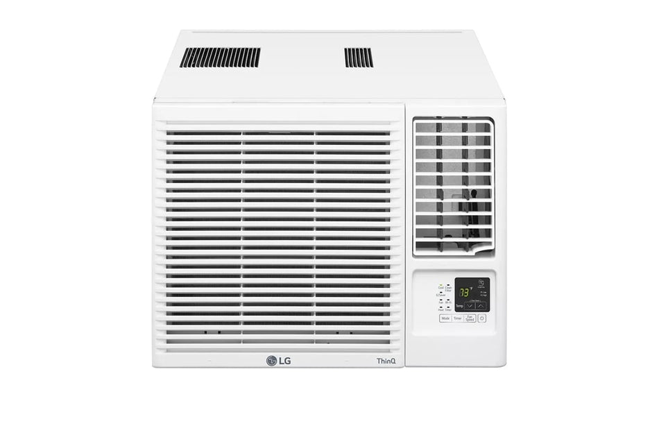 7,500 BTU Smart Wi-Fi Enabled Window Air Conditioner, Cooling & Heating