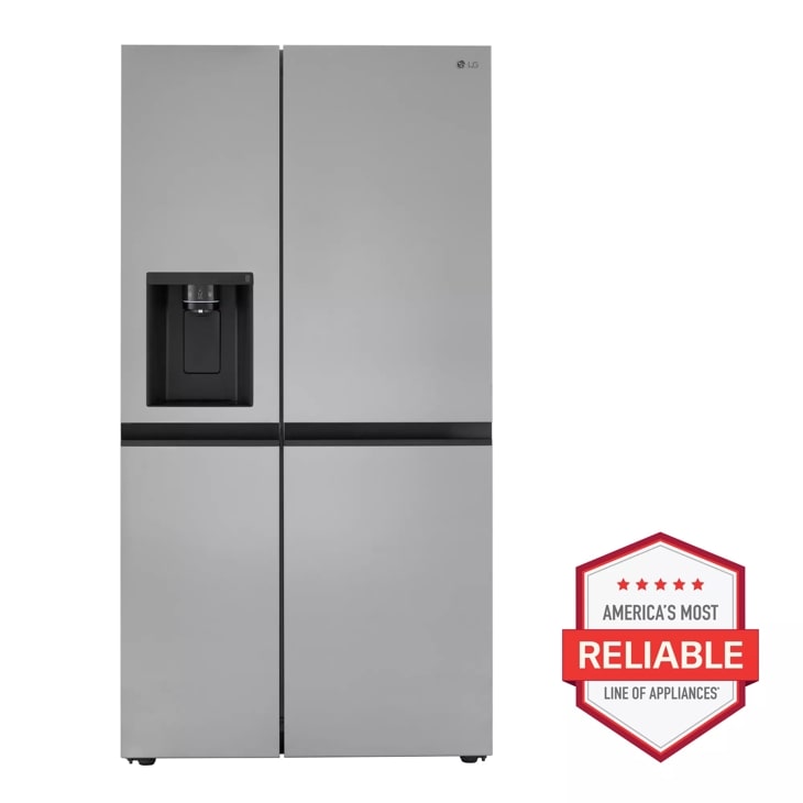 23 cu. ft. Side-by-Side Counter-Depth Refrigerator with Smooth Touch Dispenser