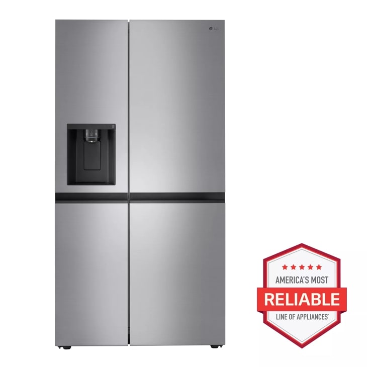 23 cu. ft. Side-by-Side Counter-Depth Refrigerator with Smooth Touch Dispenser