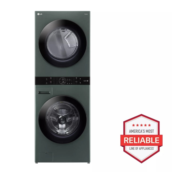 Single Unit Front Load LG WashTower™ with Center Control™ 4.5 cu. ft. Washer and 7.4 cu. ft. Electric Dryer