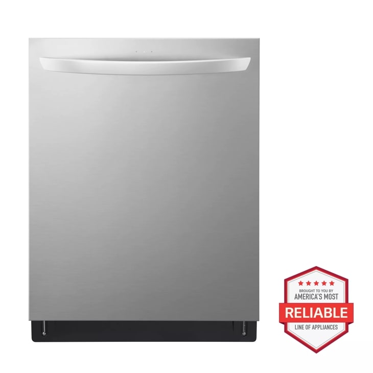 Smart Top Control Dishwasher with 1-Hour Wash & Dry, QuadWash® Pro, TrueSteam®, and Dynamic Heat Dry™