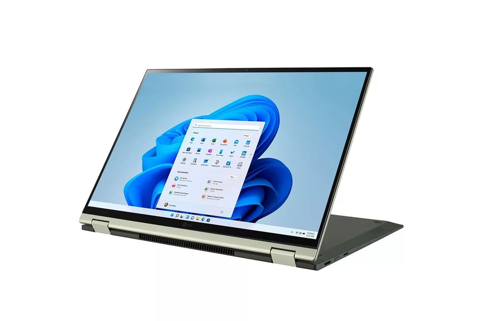 LG gram 16” 2in1 Lightweight Laptop, Intel® 12th Gen Core® i7-1260P Processor, Windows 11 Home, 32GB RAM, 2TB SSD, Green