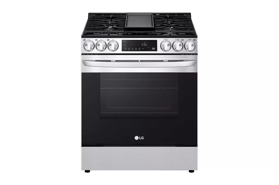 5.8 cu ft. Smart Gas Slide-in Range with Convection, Air Fry & EasyClean®