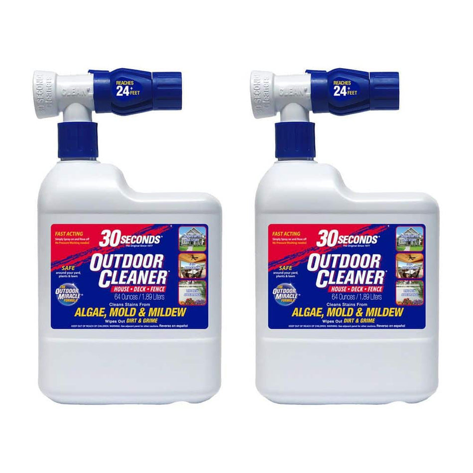 30 Seconds 64 oz. Outdoor Ready-To-Spray Cleaner (2-Pack)