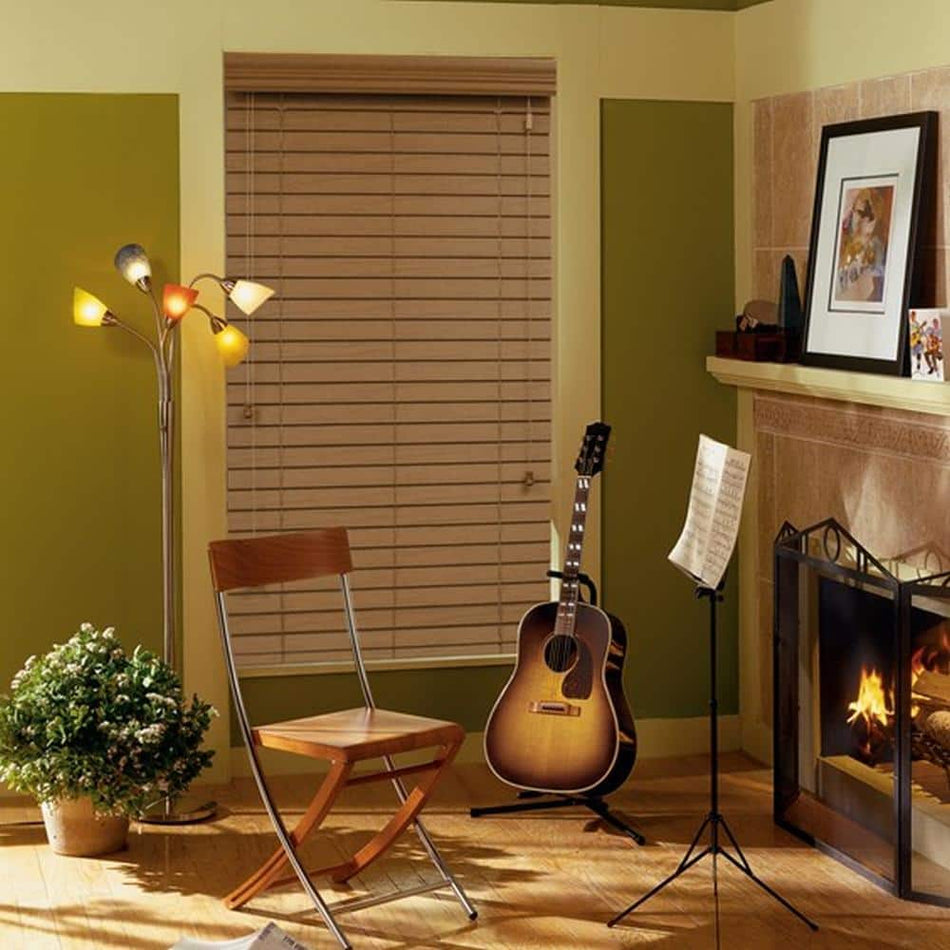 Custom Home Collection Premium 2 in. Faux Wood Blinds