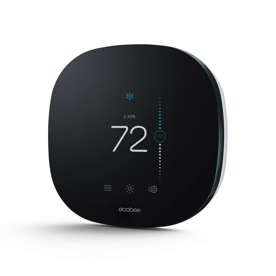 ecobee ecobee3 Lite Programmable Smart Thermostat with Alexa, Google Assistant - Energy Star Certified