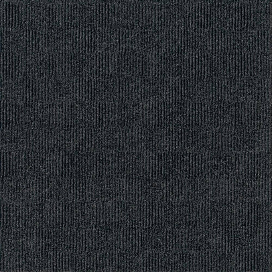 Foss Cascade Black Ice Residential/Commercial 24 in. x 24 Peel and Stick Carpet Tile (15 Tiles/Case) 60 sq. ft.