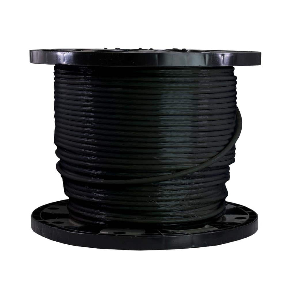 Cerrowire 500 ft. 6 Gauge Black Stranded Copper THHN Wire