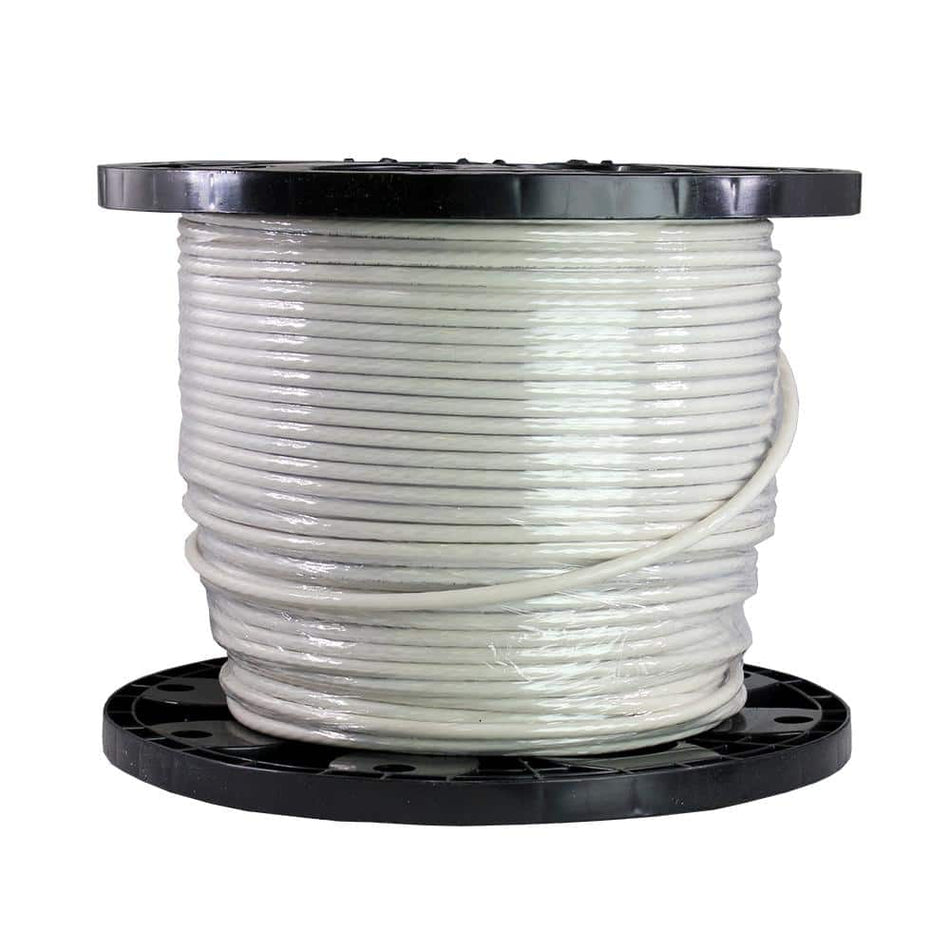 Cerrowire 500 ft. 6 Gauge White Stranded Copper THHN Wire