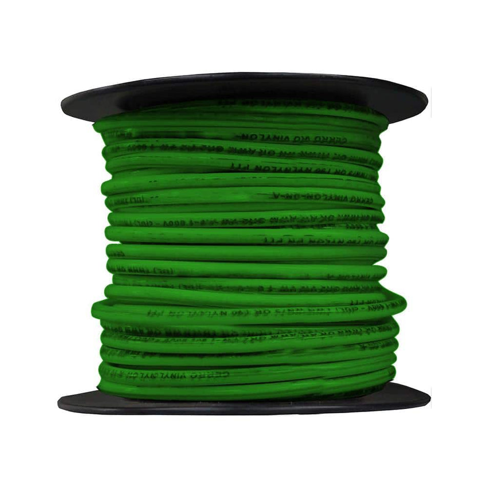 Cerrowire 100 ft. 10 Gauge Green Stranded Copper THHN Wire