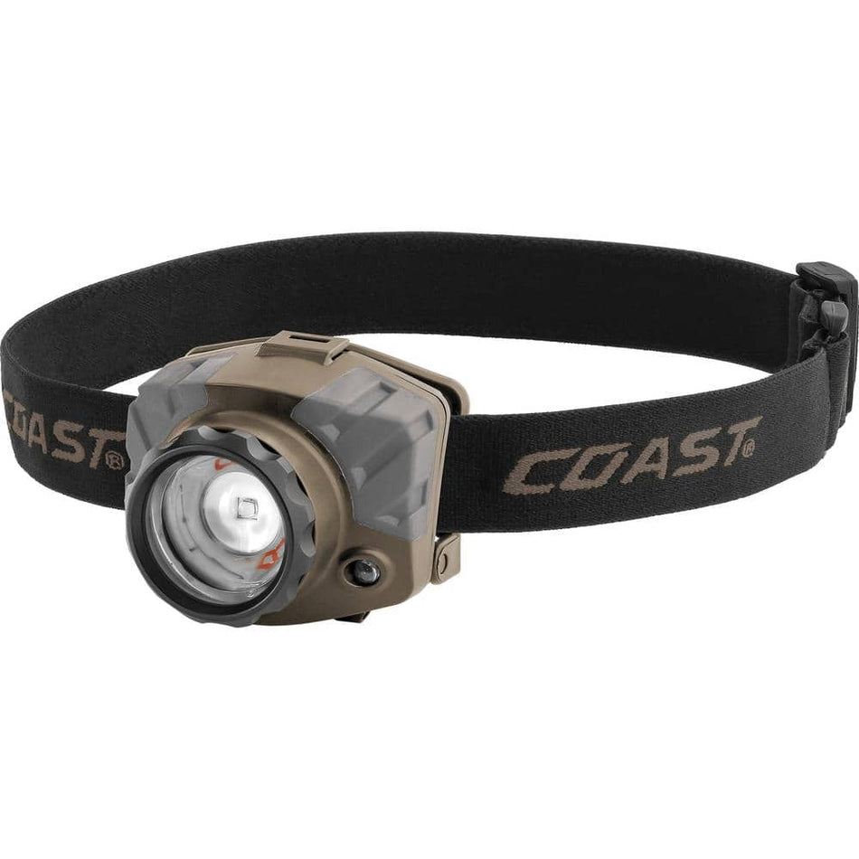 Coast FL88 615 Lumens Tri-Color Focusing LED Headlamp