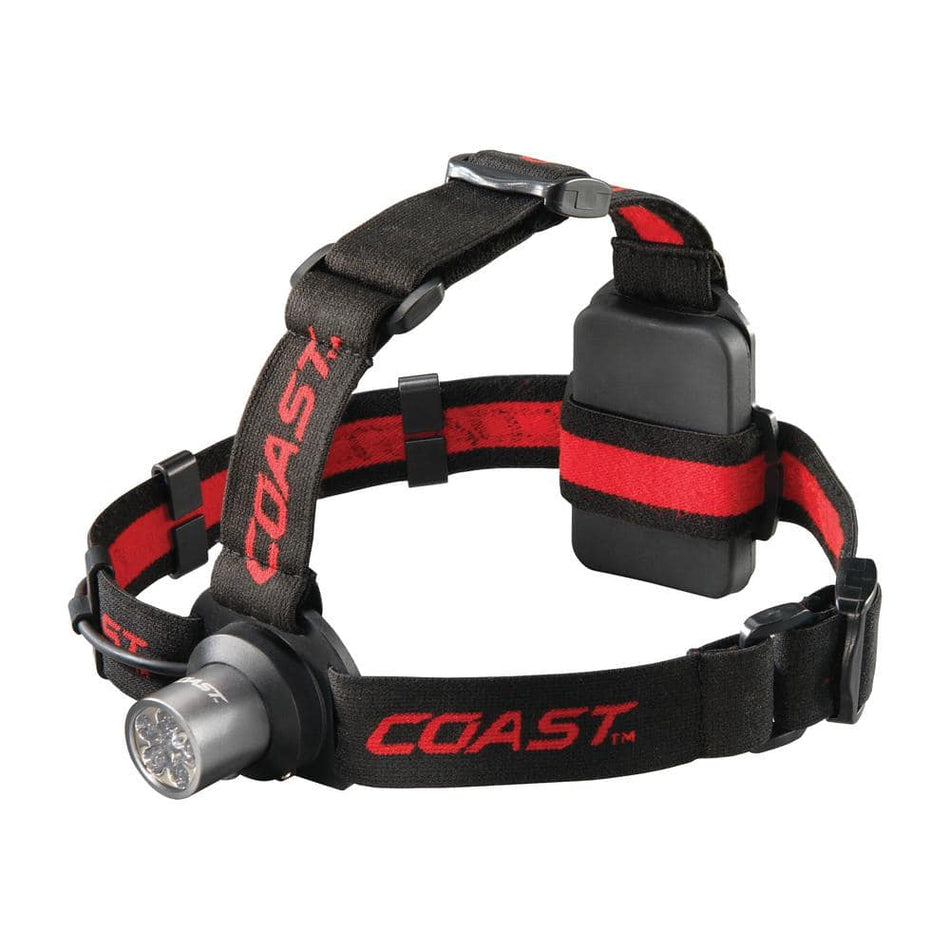 Coast HL5 175 Lumen LED Headlamp with Hardhat Compatibility