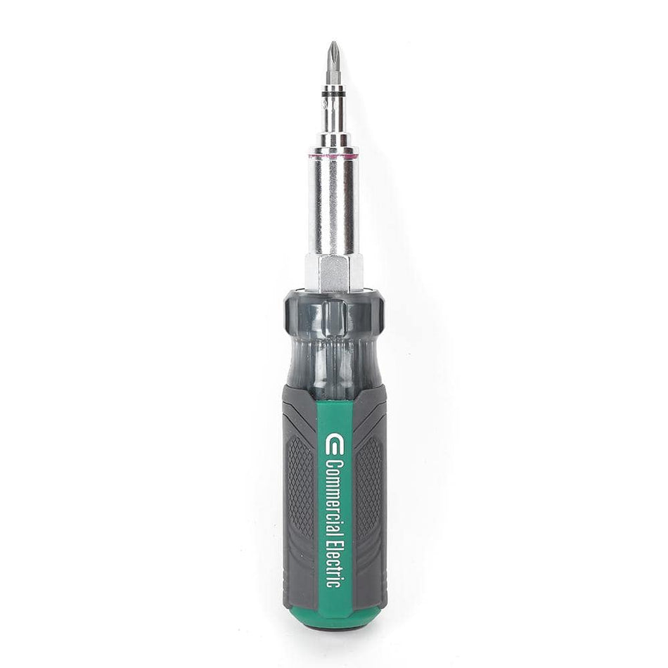 Commercial Electric Multi-Bit Screwdriver and Nut Driver