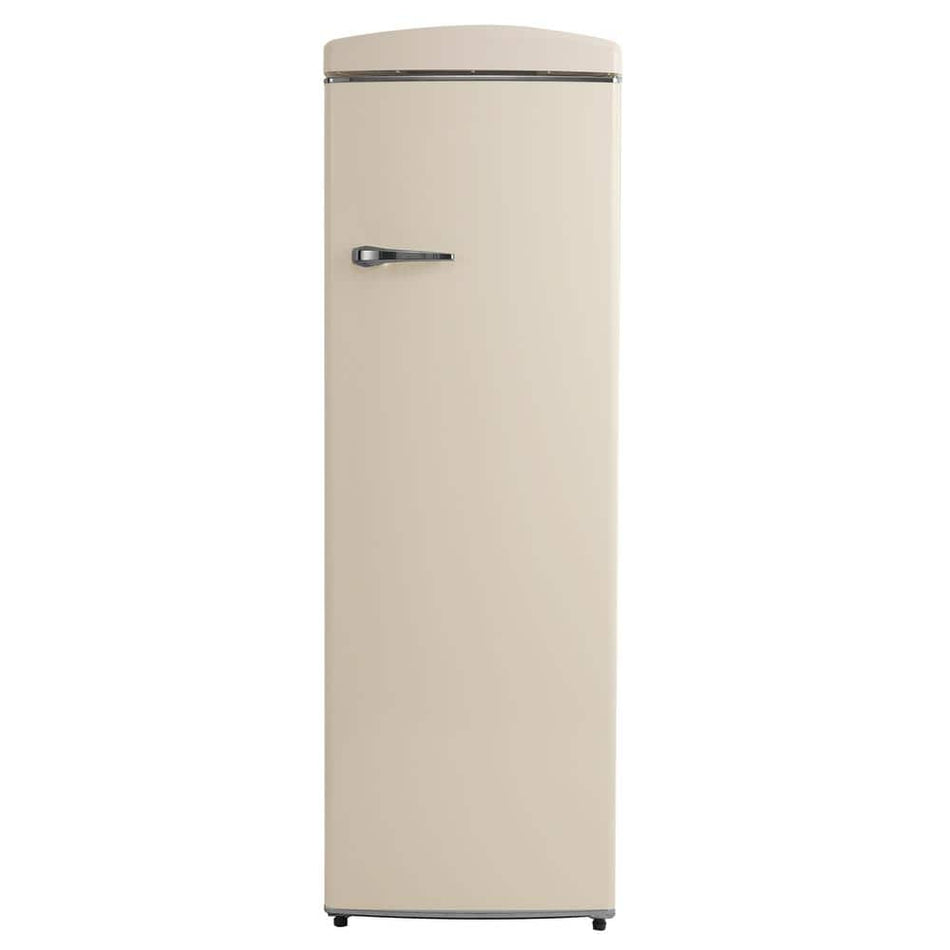 Equator 24 in. 11 cu. ft. Classic Retro Single Door Refrigerator in Cream