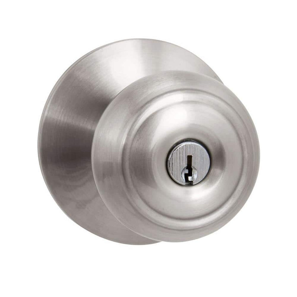 Defiant Hartford Satin Nickel Keyed Entry Door Knob