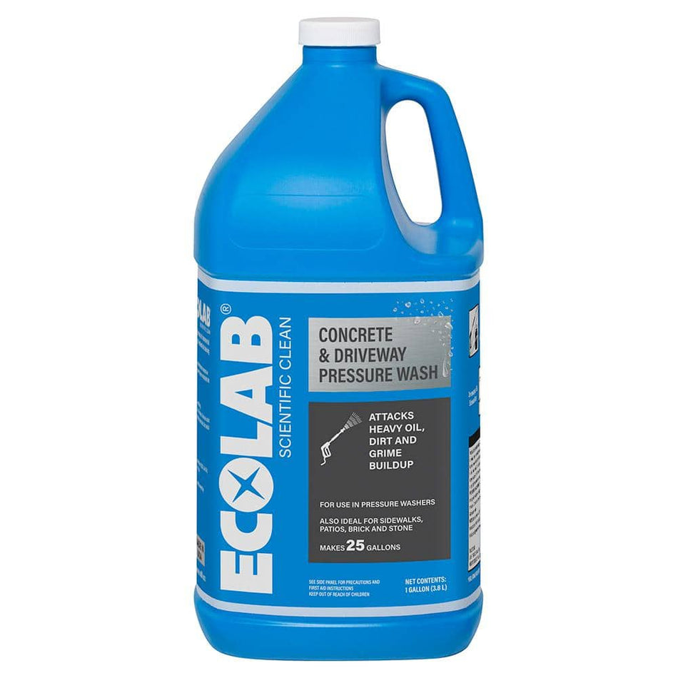 ECOLAB 1 Gal. Concrete and Driveway Pressure Wash Concentrate Cleaner