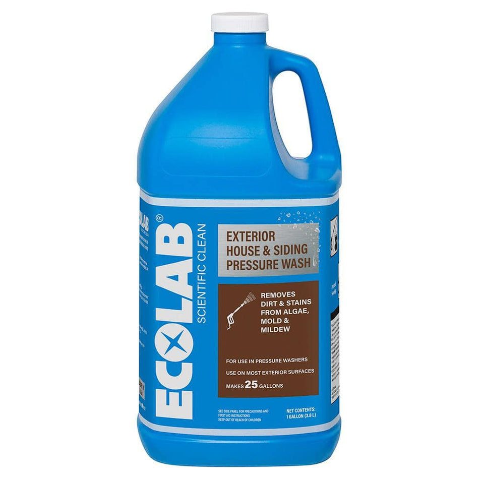 ECOLAB 1 Gal. Exterior House and Siding Pressure Wash Concentrate Cleaner