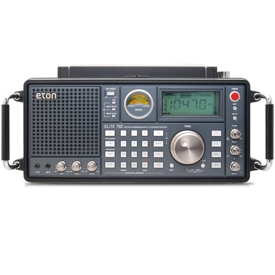 Eton Elite 750, Classic, Clear-Sounding AM/FM/LW/SW/SSB/VHG, Listen To It All Radio