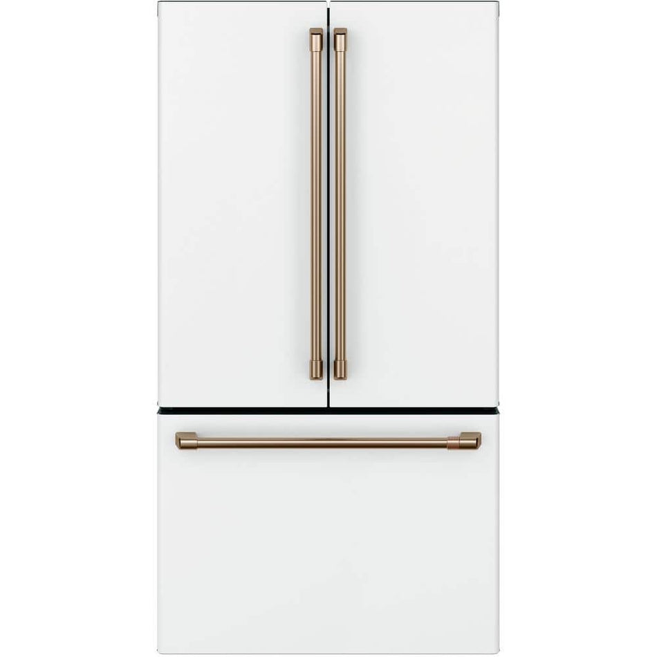 Cafe 23.1 cu. ft. Smart French Door Refrigerator in Matte White, Counter Depth and ENERGY STAR