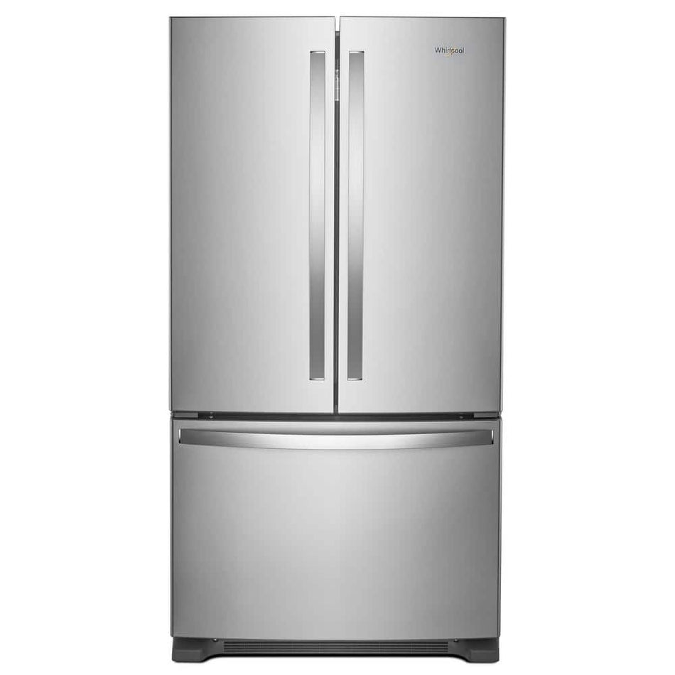 Whirlpool 25.2 cu. ft. French Door Refrigerator in Fingerprint Resistant Stainless Steel with Internal Water Dispenser