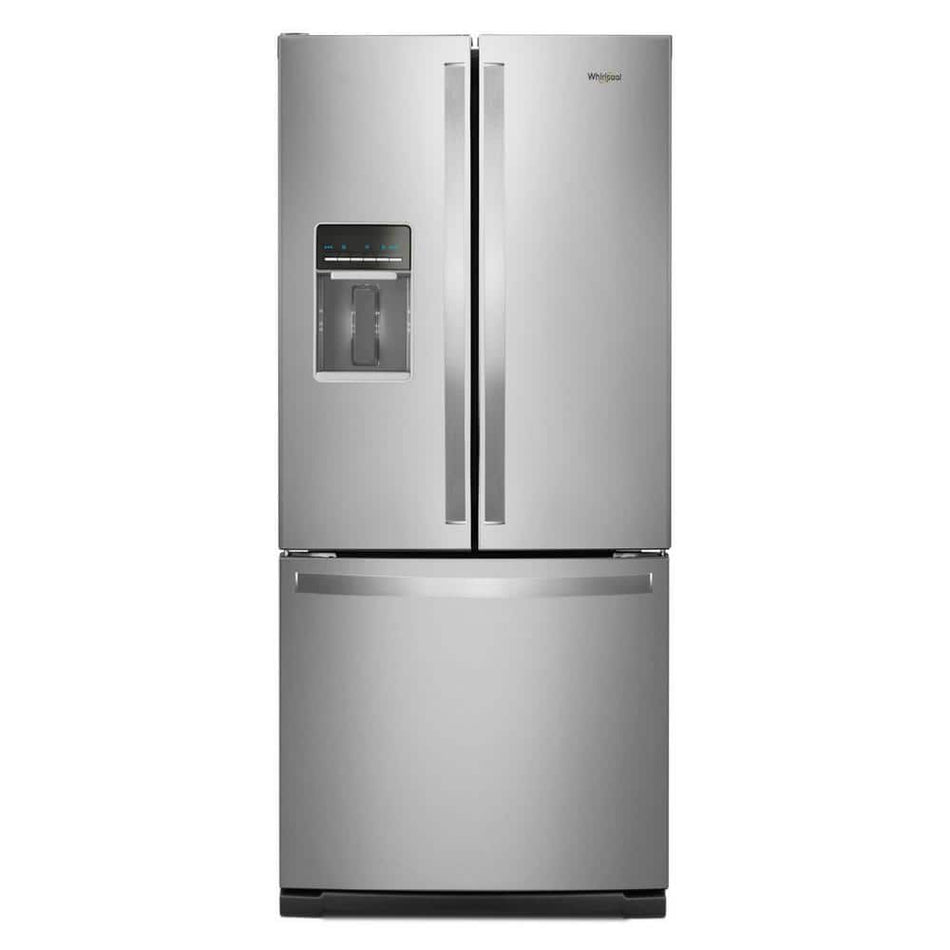 Whirlpool 19.7 cu. ft. French Door Refrigerator in Fingerprint Resistant Stainless Steel