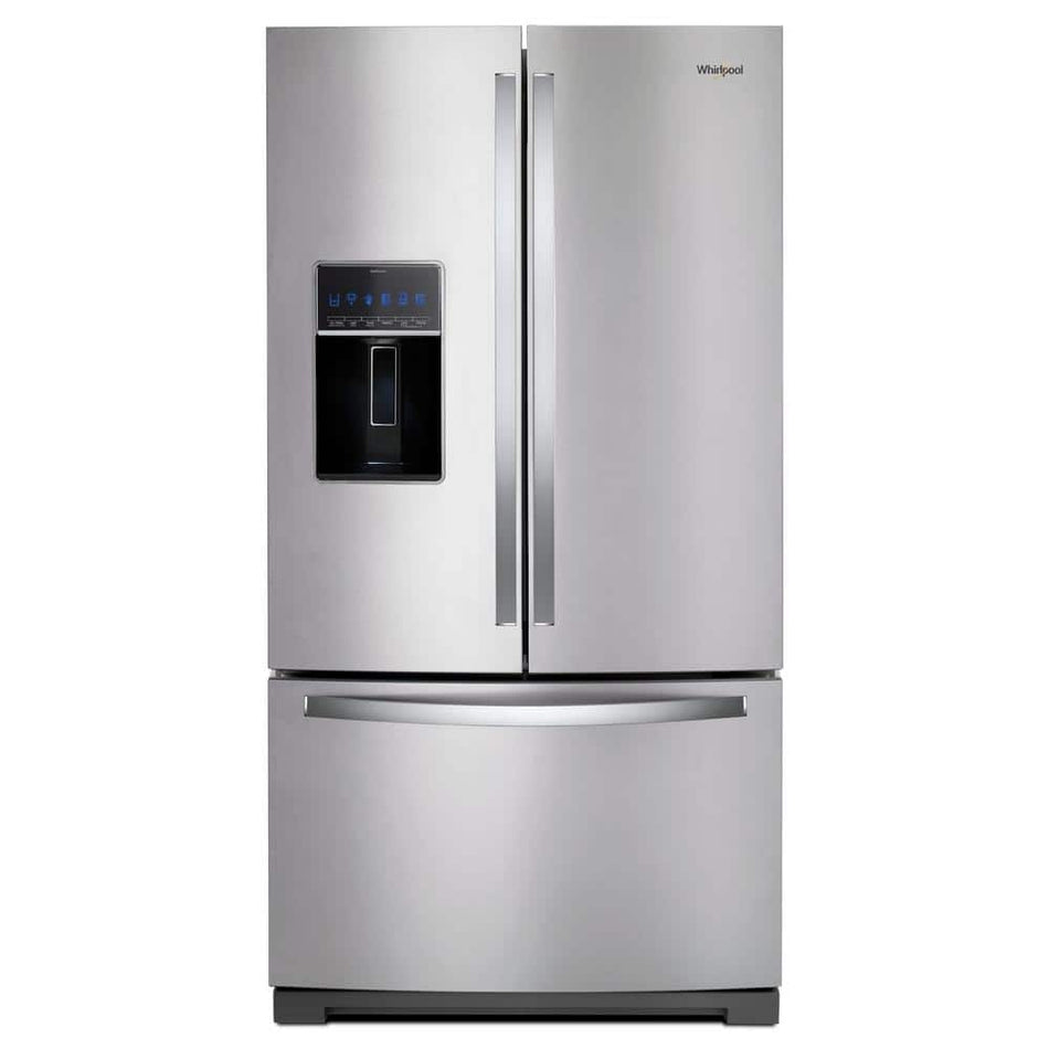 Whirlpool 26.8 cu. ft. French Door Refrigerator in Fingerprint Resistant Stainless Steel
