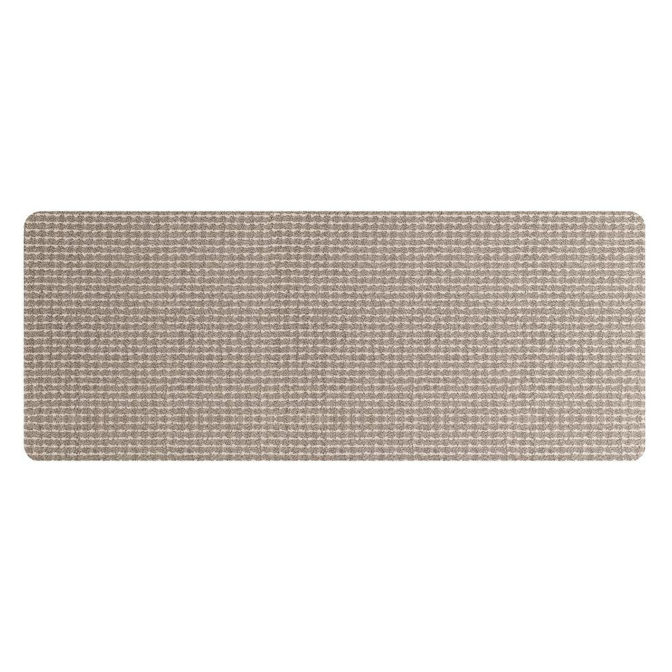 TrafficMaster Pindot Fog 2 ft. x 5 ft. Dots Polypropylene Accent Rug