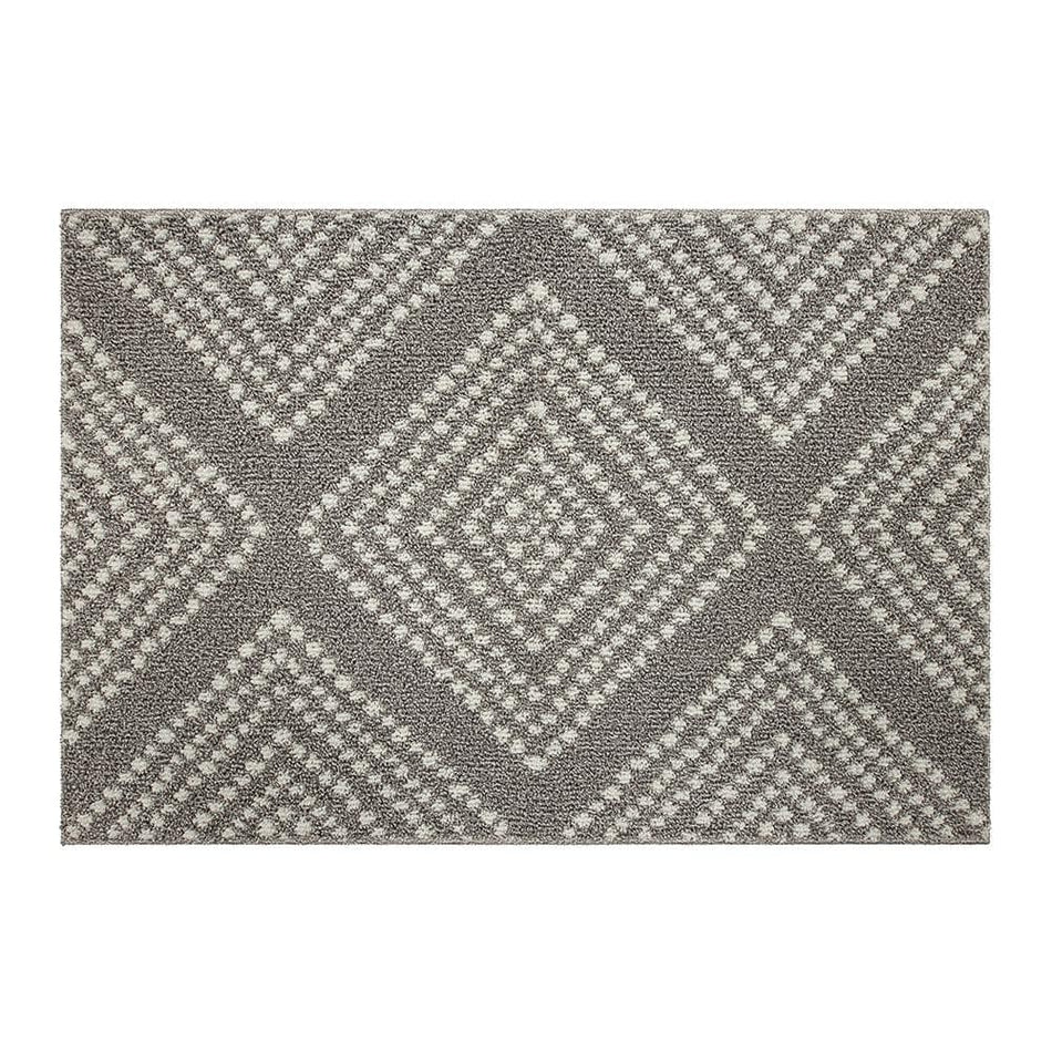 Mohawk Home Calais Fog/Vaporous Gray 2 ft. 6 in. x 3 ft. 9 in. Geometric Machine Washable Area Rug