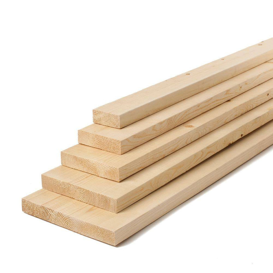 2 in. x 4 in. x 12 ft. Standard and Better Kiln Dried Heat Treated Spruce-Pine-Fir Framing Lumber