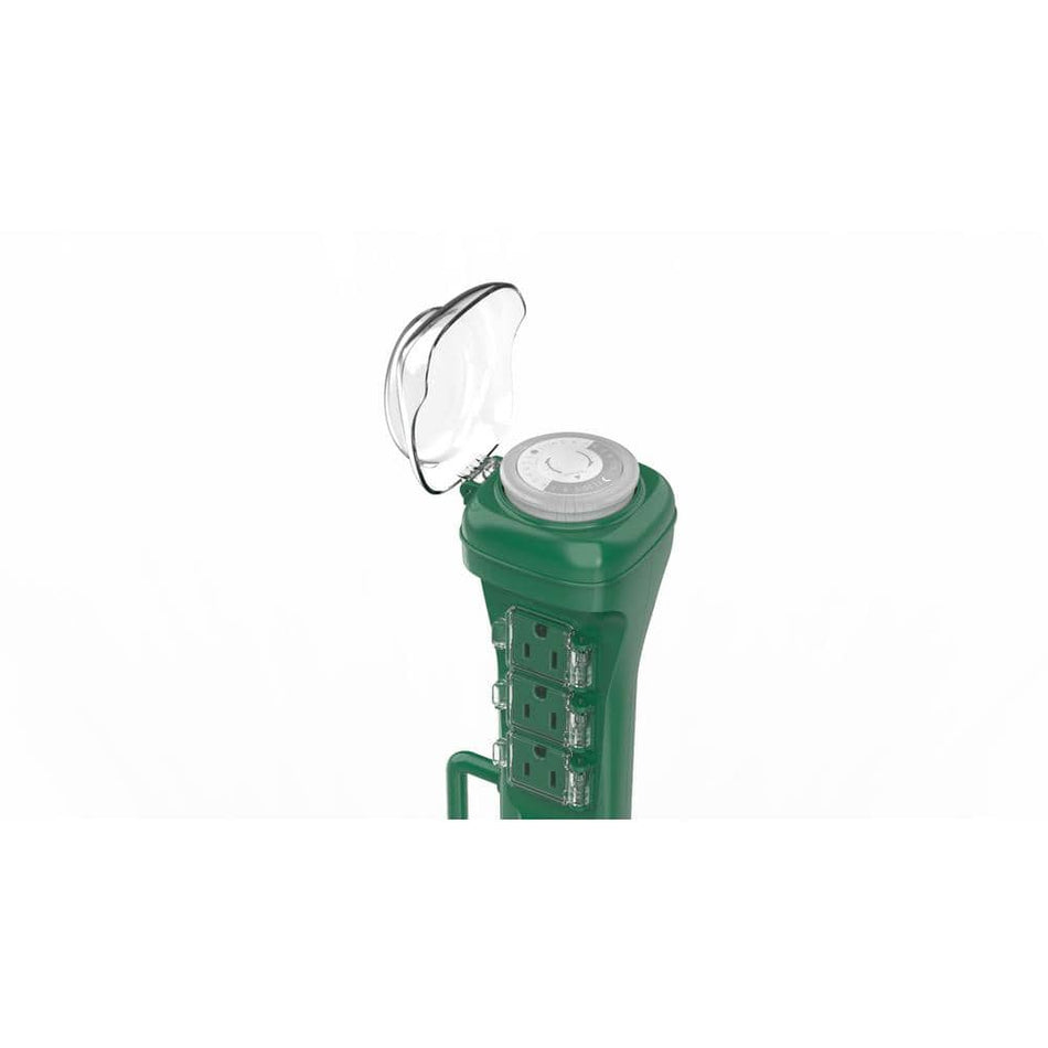 Defiant Outdoor Yard Stake with Mechanical Timer