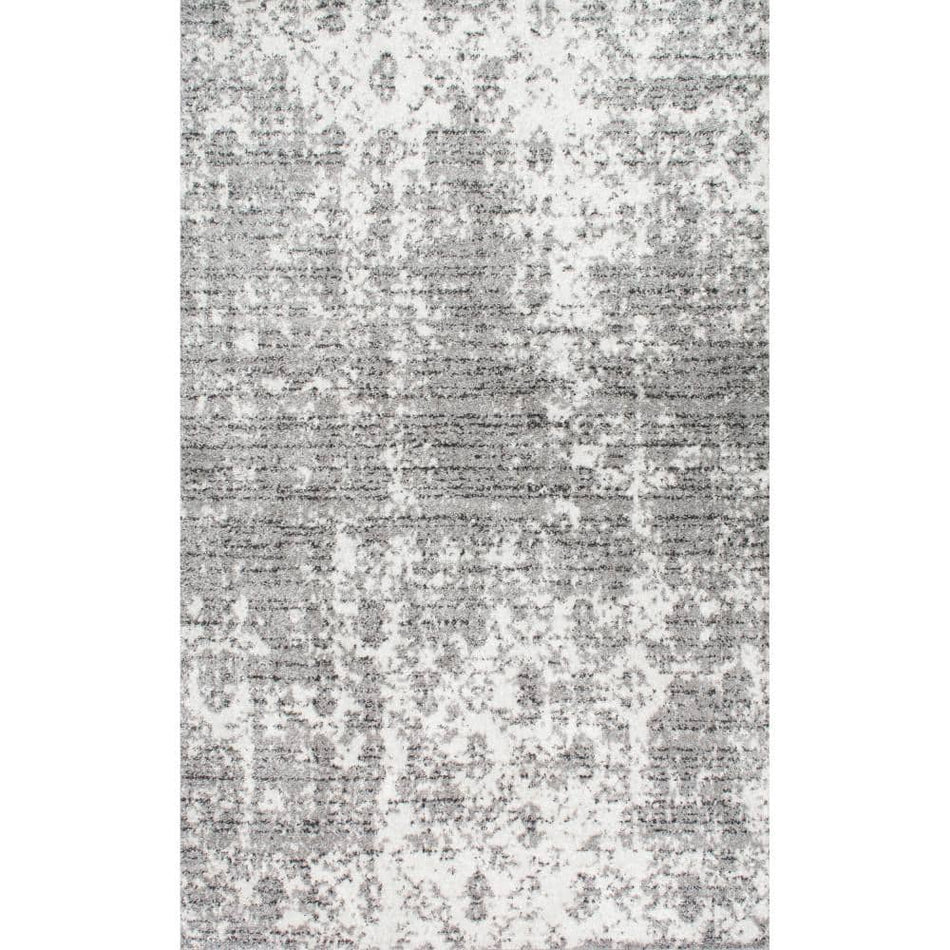 nuLOOM Deedra Misty Contemporary Gray 8 ft. x 10 ft. Area Rug