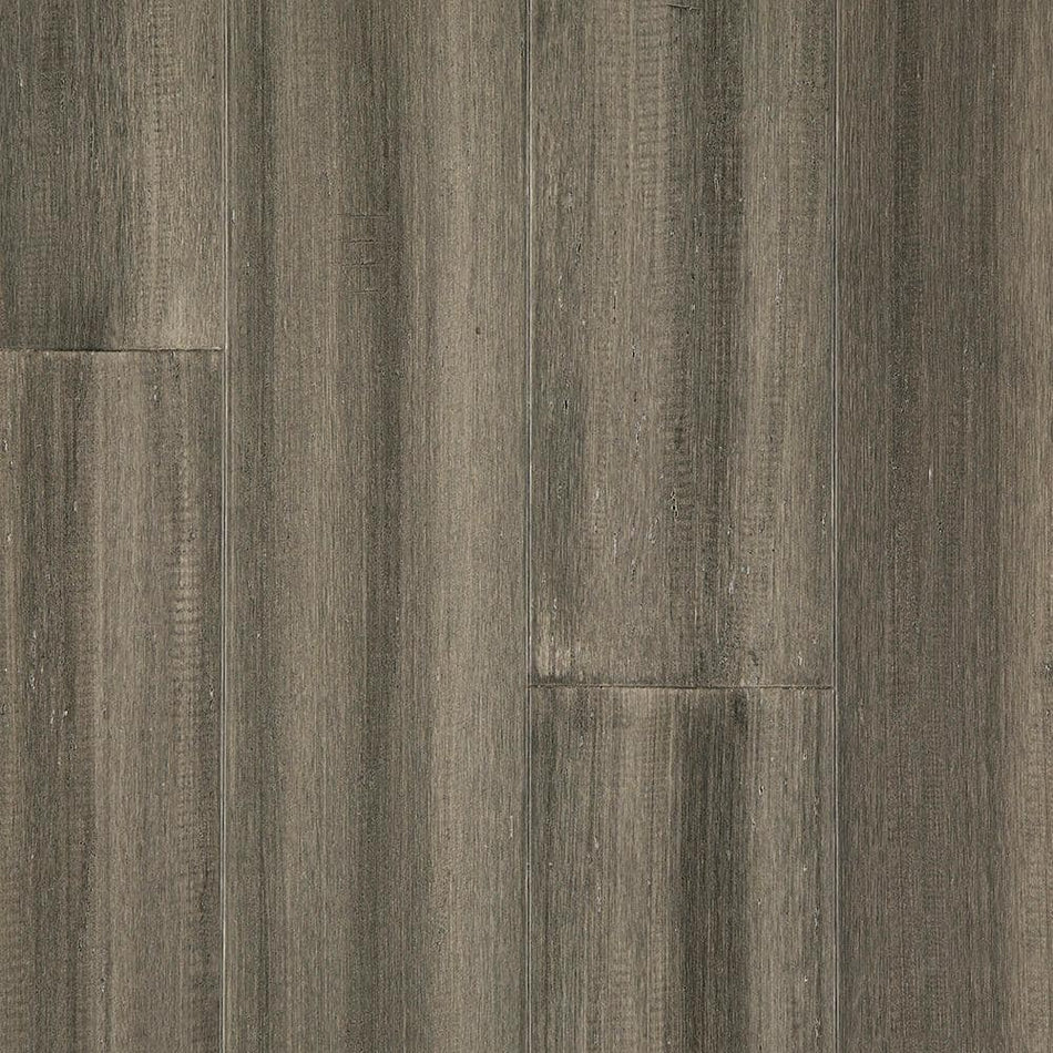 OptiWood Gunmetal 1/4 in. T x 5.1 in. W Hand Scraped Engineered Bamboo Flooring (11.6 sqft/case)