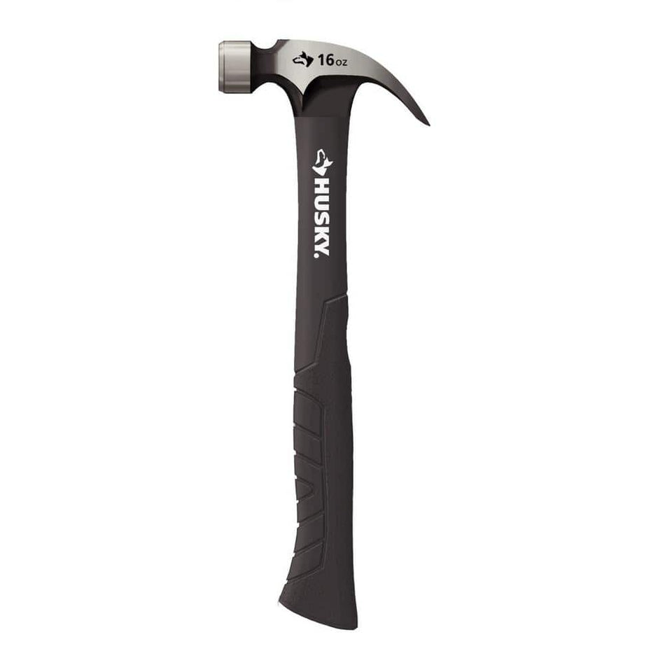 Husky 16 oz. Fiberglass Claw Hammer