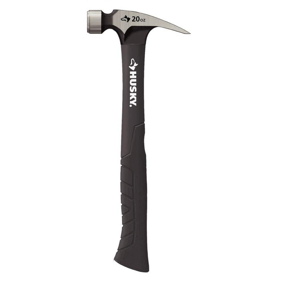 Husky 20 oz. Fiberglass Rip. Claw Hammer